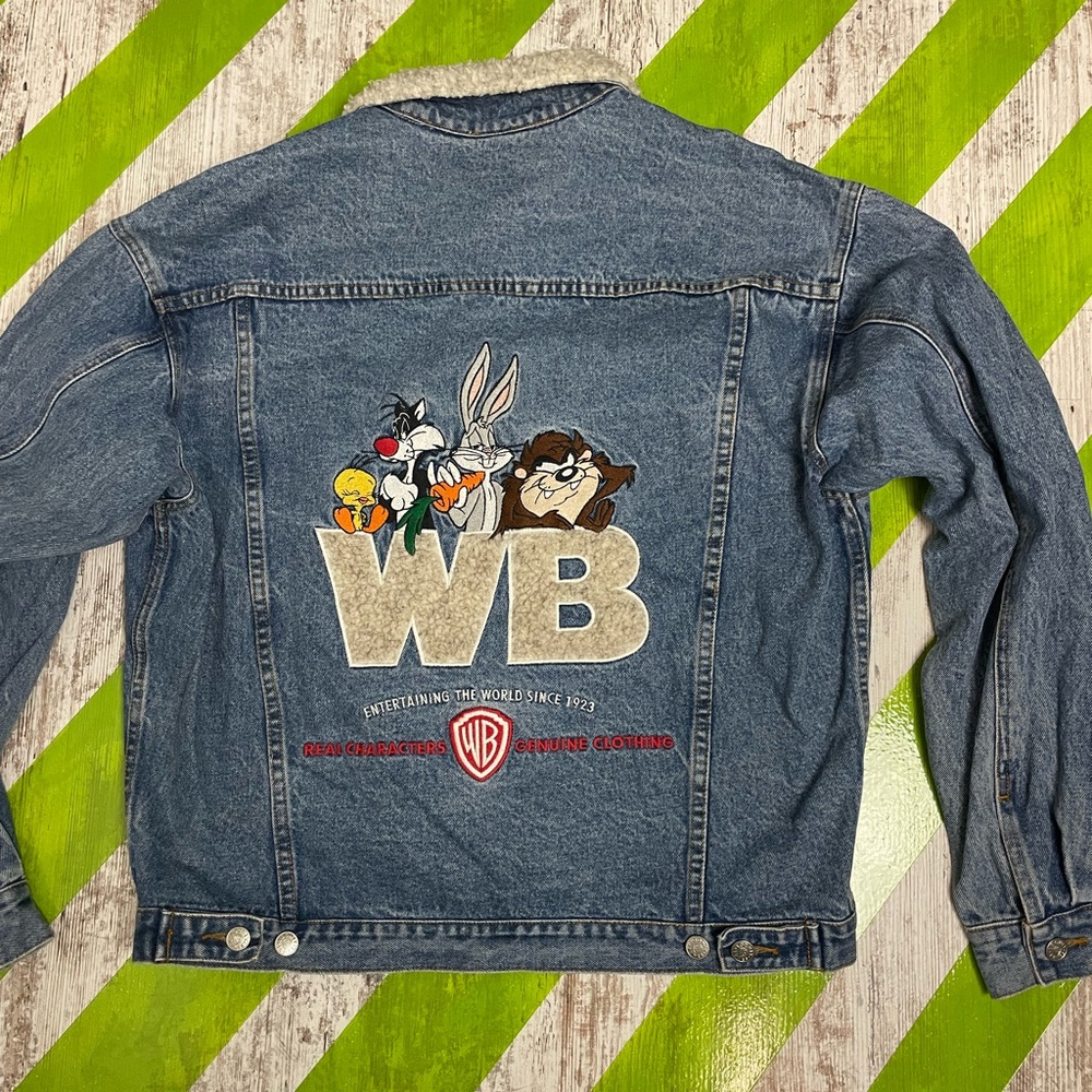 Warner Bros. Blue Mens Denim Jacket